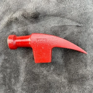 Vintage Plumb 16 Unzen gerader Klauenhammer KOPF rot lackiert - Bild 1 von 9