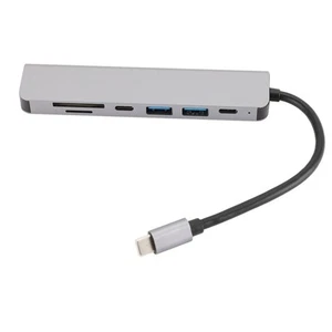7 In 1 Typ C Hub Verbesserung Der Arbeitseffizienz USB3.0 USB2.0 PD Port Fas CHP - Afbeelding 1 van 22