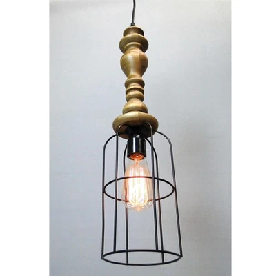 Juego de tres luces colgantes estilo vintage Trouble Foto 1 de 4