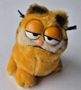 1981 Vintage Dakin Garfield Cat Small Sitting Stuffed Animal 5” Plush  - Picture 1 of 9