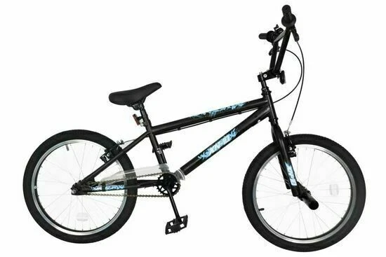 XN-10S Kids Freestyle BMX Bike Boys Unisex 20" Wheel 25-9t Gearing Bicycle Black - Image 1 of 1
