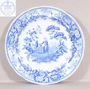 Spode Blue Room Dinner Plate Girl At The Well 10 1/2" - Picture 1 of 5