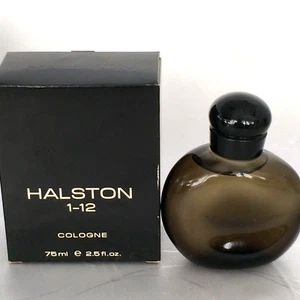 VINTAGE Halston 1-12 by Halston Men 2.5 oz Cologne Splash Original Formula M178 - Picture 1 of 4