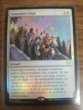 Semester's End FOIL NM Strixhaven STX MTG
