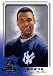 2003 Donruss Diamond Kings Sample Gold #39 Derek  Jeter