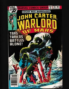 John Carter Warlord of Mars Issue #18 (1st Marvel Frank Miller) FN - Picture 1 of 2