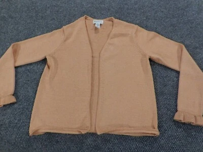 Suéter Grande Melocotón Cárdigan Mujer Rena Rowan Elástico Abierto Foto 1 de 4