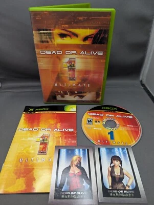 Microsoft Xbox Original Dead or Alive 1 Ultimate (2004) CIB With Cards - Изображение 1 из 4