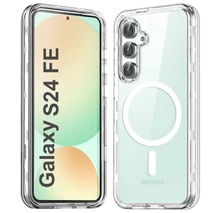 For Samsung Galaxy S24 FE MagSafe Case Military Shockproof Heavy Duty Hard Cover - Picture 1 of 12