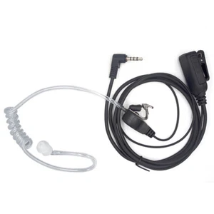 3.5mm Air Tube Earpiece Acoustic Walkie Talkie Handset Radio Earphone Headset - Zdjęcie 1 z 4