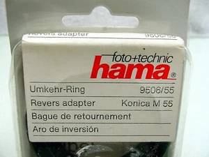 55mm Reversing Ring Adapter | Konica AR Mount | For 1:1 Macro | NOS | New | $16 - Picture 1 of 3