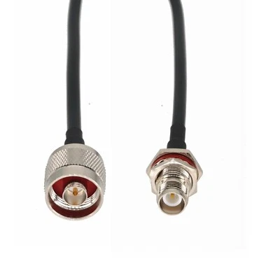 N Male to RP-TNC Female RG58 RF Cable 1~16FT For Repeater Radio Diplexer Antenna - Image 1 of 2