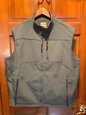 Red Head Vest Mens XL Gray Full Zip Fleece Lined Hunting Workwear Outdoor - Image 1 of 4