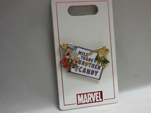 Disney Pins - 2020 - Thor and Loki - Will Trade Brother for Candy - Picture 1 of 3