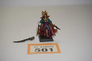 Warhammer Fantasy Dark Elf Lokhir Fellheart - The Old World Metal - Picture 1 of 3