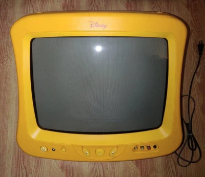Disney Winnie Pooh TV 13" CRT RETRO Vintage NOT WORKING - Image 1 of 4