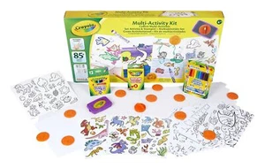 Crayola Deluxe Creative Kit 85+ Pc Colouring Set Kids Xmas Toy Age 4+ - Imagen 1 de 3