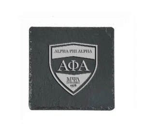 Alpha Phi Alpha Fraternity Slate Coaster - Picture 1 of 1