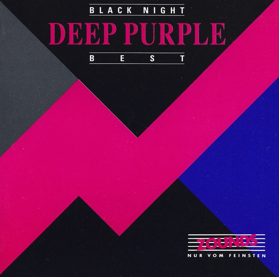DEEP PURPLE - CD - BLACK NIGHT -  DEEP PURPLE BEST - ( Zounds ) - Bild 1 von 2