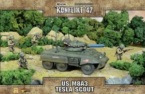 US M8A3 Tesla Scout *Bolt Action/Konflikt '47* Warlord Games - Picture 1 of 1