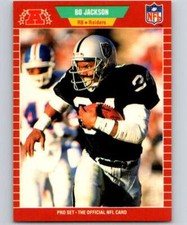 1989 Pro Set Football Commons & Stars - Complete Your Set Card #1 - #200