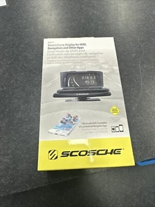 Scosche HUD Navigations/Apps Display Universal Vehicle Accessory For Smartphones - Picture 1 of 1