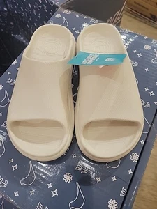 REEF KIDS RIO SLIDE SANDALS BOY SIZE 2 WHITE- NEW - Picture 1 of 10