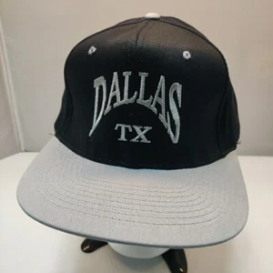 Dallas Texas Mütze Vintage schwarz verstellbar Cap Trucker - Bild 1 von 6