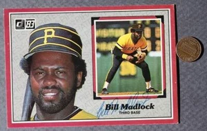 Pittsburgh Pirates Star Bill Madlock signed autographed 1983 Donruss BIG card-- - Picture 1 of 1
