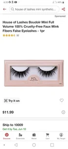 House of Lashes Pixie Mini False Eyelashes - 1 Pair - Picture 1 of 1