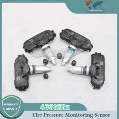 Juego (4) Sensor de monitoreo de presión de neumáticos TPMS para Hyundai Elantra 2010-2014 433 MHz Foto 1 de 4