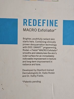 Dermatólogos Rodan & Fields REDEFINIR Macro Exfoliante Faltan Piezas Ver Imagen Foto 1 de 4