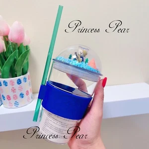 Starbucks Korea Summer Glass Dome Cold Cup 503ml 2021 Summer 2 US Seller - Bild 1 von 8