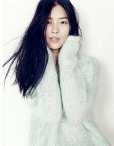 Maglione pullover MADEWELL lavorato a mano Cloudloft schiuma di mare verde mohair taglia media - Foto 1 di 6