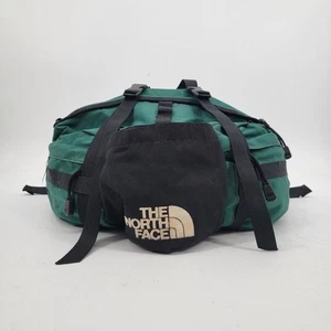 Vintage The North Face Lumbar Waist Bag Hiking Mountain Daypack Green Outdoor - Picture 1 of 15