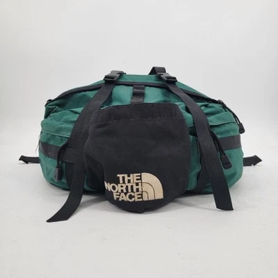 Vintage The North Face Lumbar Waist Bag Hiking Mountain Daypack Green Outdoor - Image 1 of 4