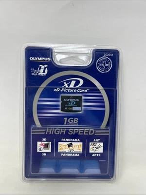 Olympus M-XD1GH Type H Hi-Speed 1GB xD Picture Flash Memory Card 202032 - Image 1 of 2