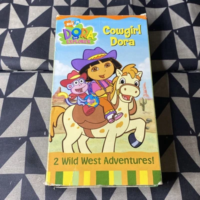 Dora The Explorer VHS Tape Cowgirl Dora - Image 1 of 4