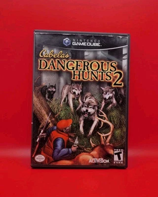 Cabela's Dangerous Hunts 2 (Nintendo GameCube) CIB, Tested & Working  - Image 1 of 4