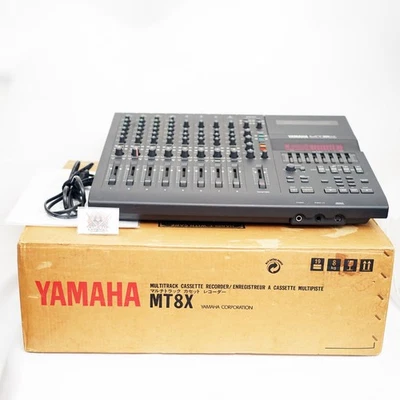 YAMAHA MT8X Multitrack Cassette Recorder Mixer MTR Vintage w/ BOX Tested Japan - Image 1 of 4