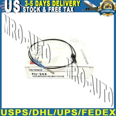 KEYENCE FU-24X Fiber Optic Sensor New # - Image 1 of 4