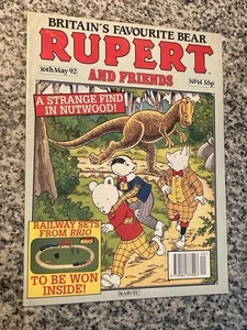 Rupert and Friends Comic No 14 10th May 1992 Marvel Comics Low Grade Reader - Picture 1 of 5