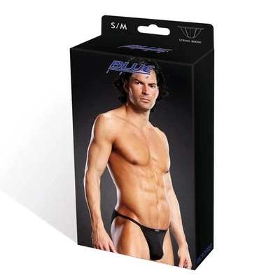 BLUE LINE Performance Microfiber String Bikini blk S/M - Bild 1 von 2