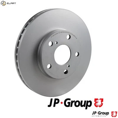 2x BRAKE DISC 4863102400 FOR TOYOTA YARIS/VITZ/VERSO/FUN/CARGO VITZ/ECHO 1.3L - Image 1 of 4