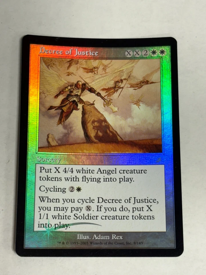 ***FOIL Decree of Justice*** MTG Scourge Magic NM - Image 1 of 3