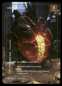 Life Engine Heart 265/401 Formless Foil Uncommon Existence Wonders of the First - Picture 1 of 2