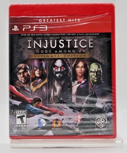 Injustice: Gods Among Us Ultimate Edition (Sony PlayStation 3, 2013) Brand New - Picture 1 of 2