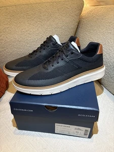 Cole Haan Sneaker da Bici Uomo Grandpro Featherarc con Punta Taglia 10, Nero/Paloma - Foto 1 di 7