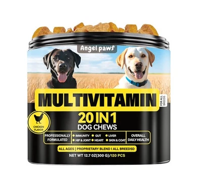 20in1 Dog Multivitamin Chewable with Glucosamine Vitamins Senior Puppy 120 Chews - Image 1 of 4