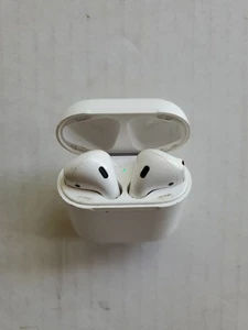 Apple AirPods 2nd Generation with Charging Case A1938   (A2031, A2032 ) New Cord - Picture 1 of 12